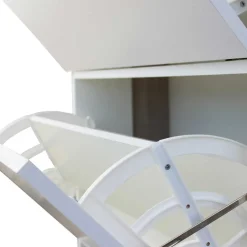 Flurschrank für Schuhe Conlega mit drei Klappen