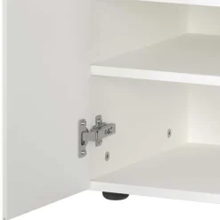 Flurschrank mit Glasfront in Weiß - Kofi