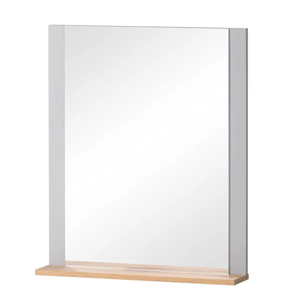 Flurspiegel in Platingrau & Eiche - Benja