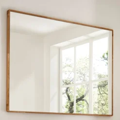 Flurspiegel mit dünnem Holzrahmen - Darcona