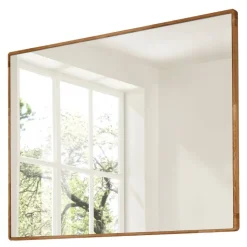 Flurspiegel mit dünnem Holzrahmen - Darcona