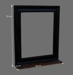 Flurspiegel Sentiments in Schwarz