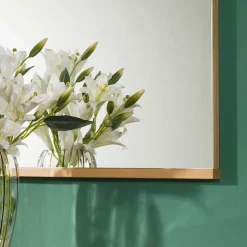 Flurspiegel Wislama mit Massivholzleisten