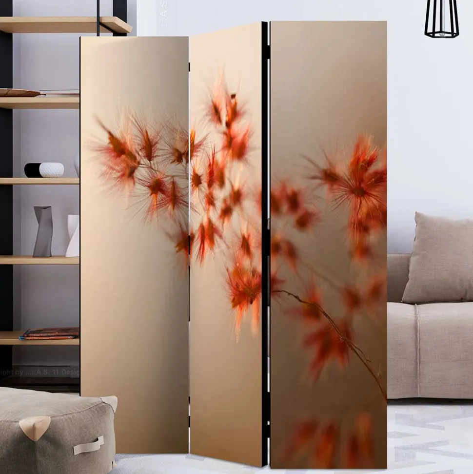 Foto Paravent mit Naturmotiv Gras Close Up - Kesska