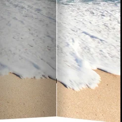 Fotodruck Paravent Strand & Meer & Wellen - Linstead