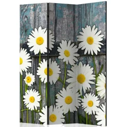 Fotodruck Trennwand mit Margheriten Motiv - Badehma