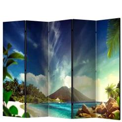Foto-Paravent Insel Paradies - Dinamaro