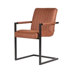 Freischwinger Armlehnenstuhl für den Esstisch - Atria