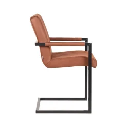 Freischwinger Armlehnenstuhl für den Esstisch - Atria