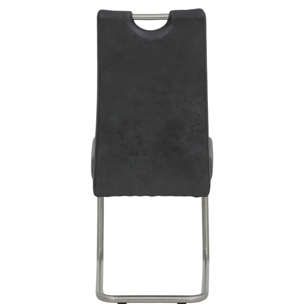 Freischwinger Stühle aus Microfaser - Fucio (Set)