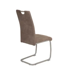 Freischwinger Stühle in Schlamm - Burga (Set)