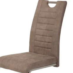 Freischwinger Stühle in Schlamm - Burga (Set)