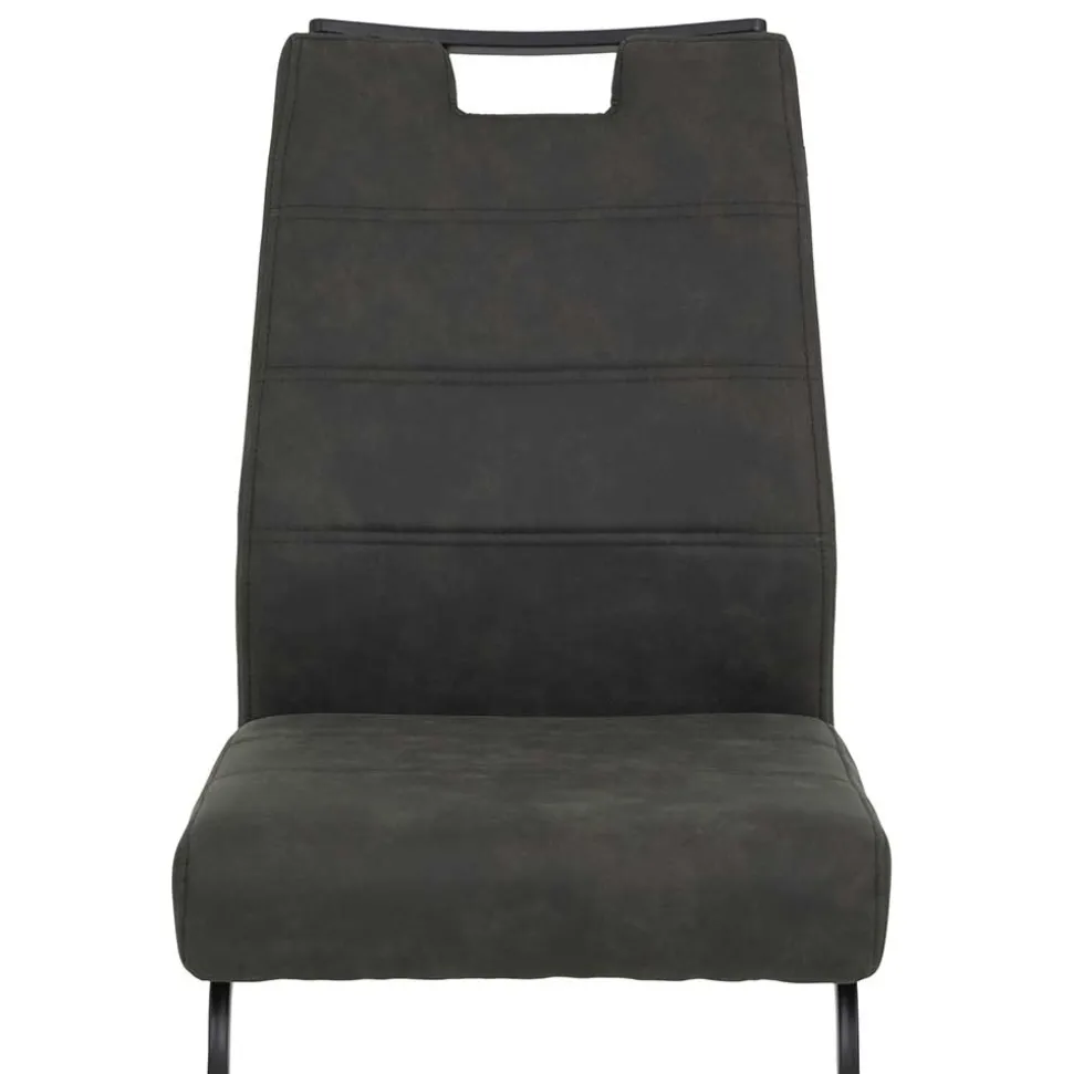 Freischwinger Stuhl mit hoher Lehne - Ivros (Set)