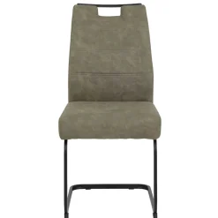 Freischwinger Swingstuhl in Schlamm - Dastrata (Set)