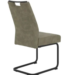 Freischwinger Swingstuhl in Schlamm - Dastrata (Set)