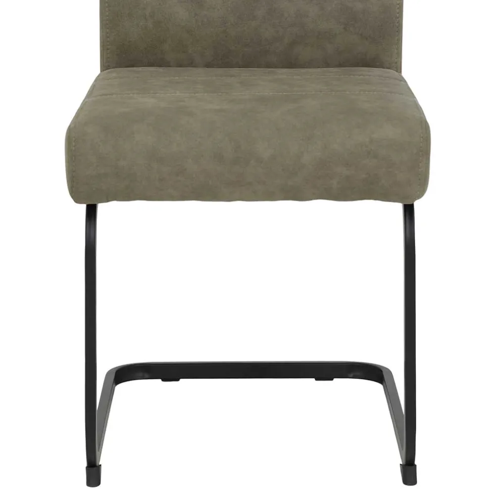 Freischwinger Swingstuhl in Schlamm - Dastrata (Set)