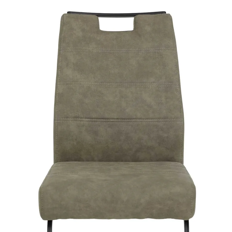 Freischwinger Swingstuhl in Schlamm - Dastrata (Set)