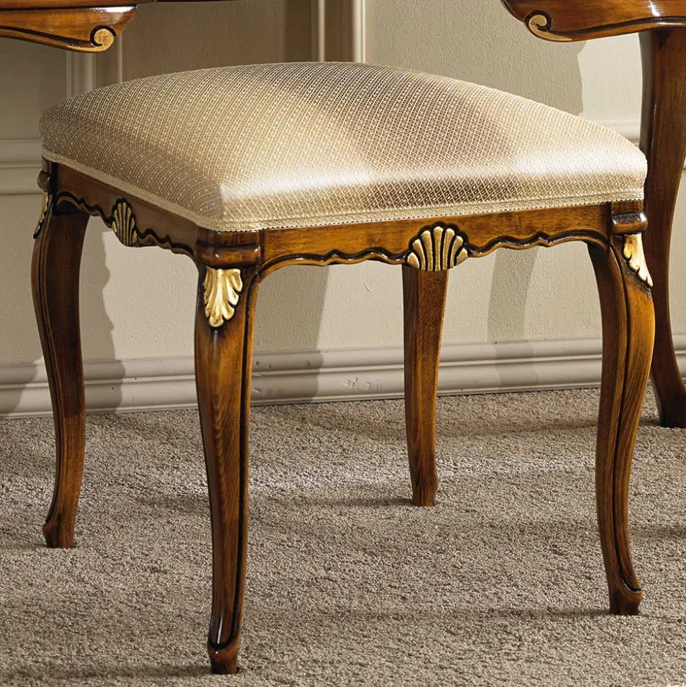 Frisiertisch & Hocker im Italienischen Stil - Carlenna (zweiteilig)