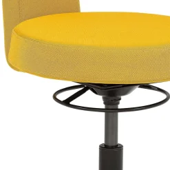 Funktioneller Drehhocker in Gelb & Orange - Marony