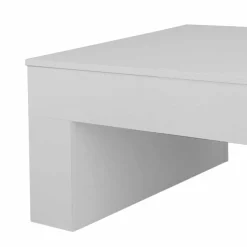 Funktioneller Sofatisch Lotta in Weiß 110x60cm