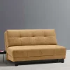 Funktionelles Schlafsofa in Gelb - Yudikus
