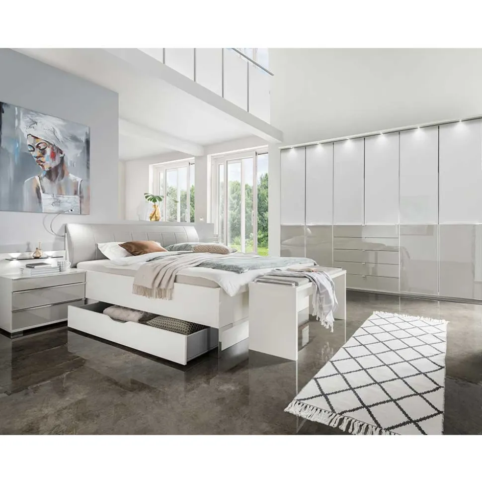 Funktionelles Schlafzimmer Set - Pascan (fünfteilig)