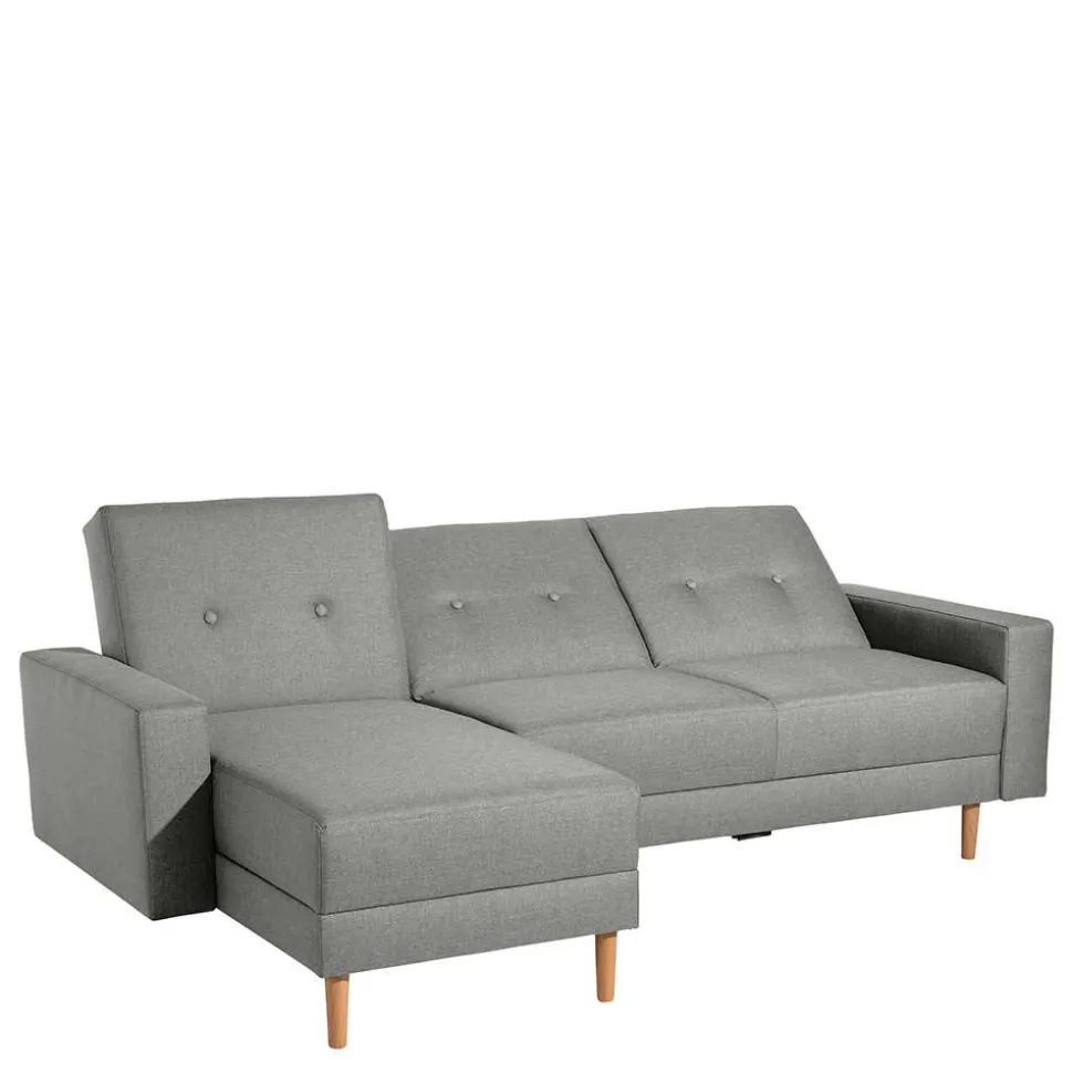 Funktionsecke in Hellgrau mit Erle - Manoja (zweiteilig)