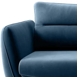 Funktionssofa in Dunkelblau Stoff - Berenice