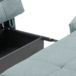 Funktionssofa in Türkis Blau - Millys