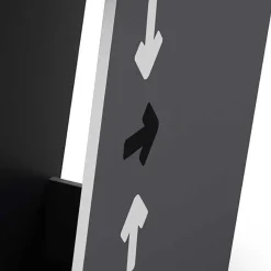 Gaming-Computertisch in Anthrazit mit Weiß - Couras