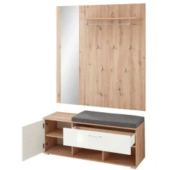 Garderobe & Dielenbank Set - Cluster (zweiteilig)