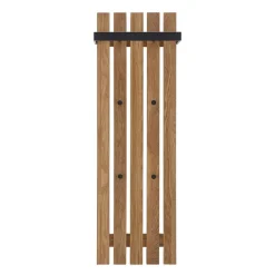 Garderobe aus Eichenholz und Metall - Gangizo