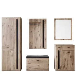 Garderobe Dielenmöbel Set modern - Baiamare (fünfteilig)