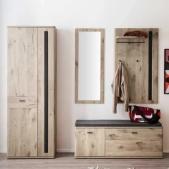 Garderobe Flurmöbel Set modern - Baiamare (vierteilig)