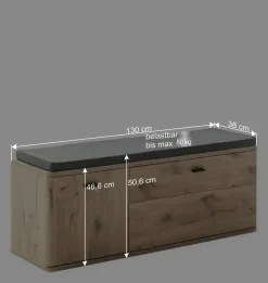 Garderobe Flurmöbel Set modern - Baiamare (vierteilig)