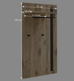 Garderobe Flurmöbel Set modern - Baiamare (vierteilig)