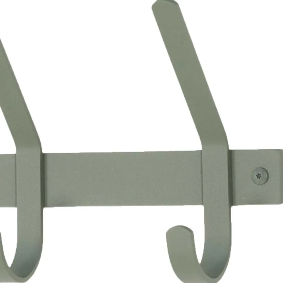 Garderobe Hakenleiste in Graugrün - Soreca