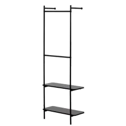 Garderobe mit Schuhablage für die Wandmontage - Lakrym