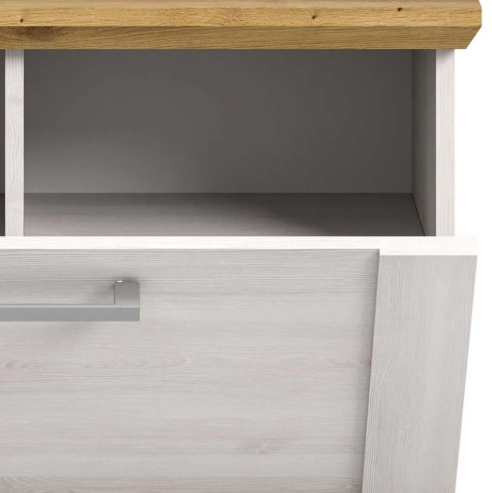 Garderobe und Schuhbank Set - Tocella (zweiteilig)