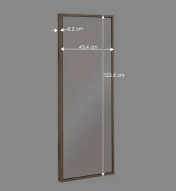 Garderobe und Spiegel Set in Wildeiche - Vapposia (zweiteilig)