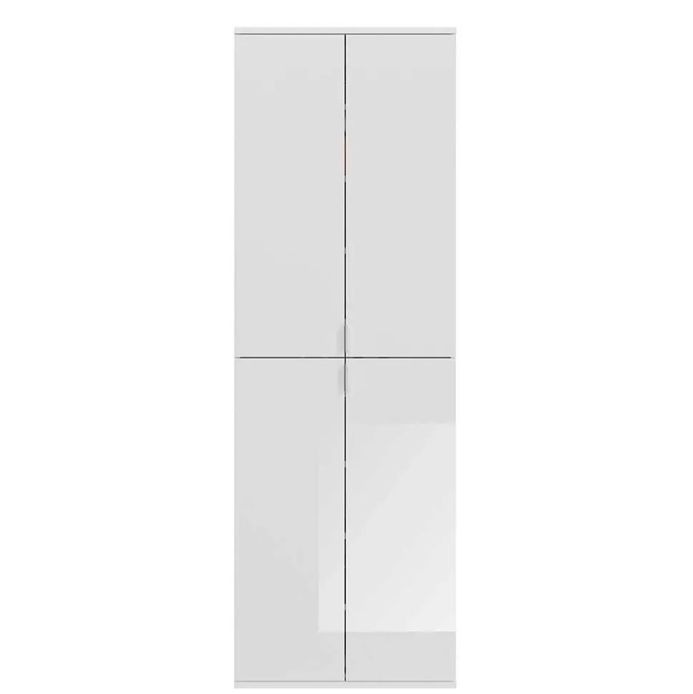 Garderoben Block mit Stange 152 cm breit - Ejulia (dreiteilig)