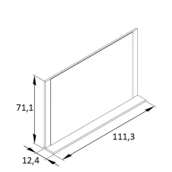 Garderoben Dielenmöbel Set - Etravia (vierteilig)