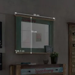 Garderoben Kombination Creek im Vintage Look (sechsteilig)