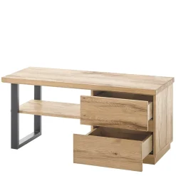 Garderobenbank mit Schuhablage & zwei Schubladen - Elbow