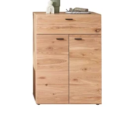 Garderobenkombination mit Massivholz Oberfläche - Cymbal (dreiteilig)