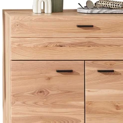 Garderobenkombination mit Massivholz Oberfläche - Cymbal (dreiteilig)