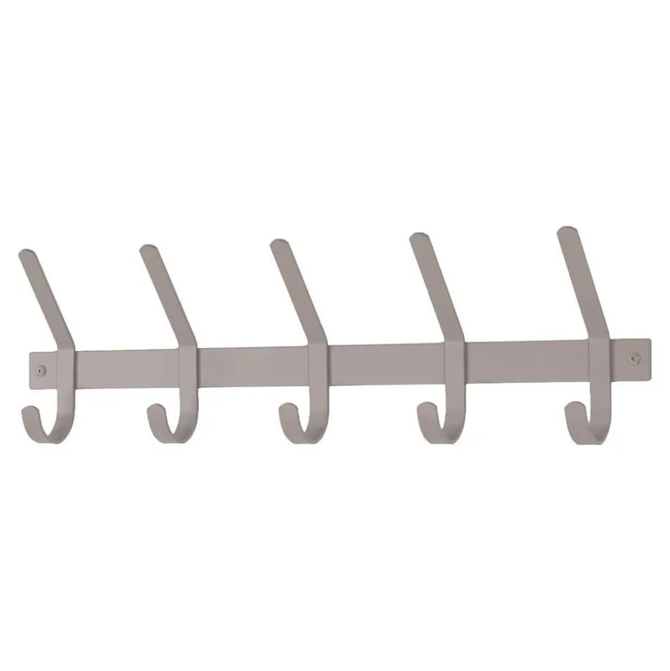 Garderobenleiste in Taupe pulverbeschichtet - Aadam