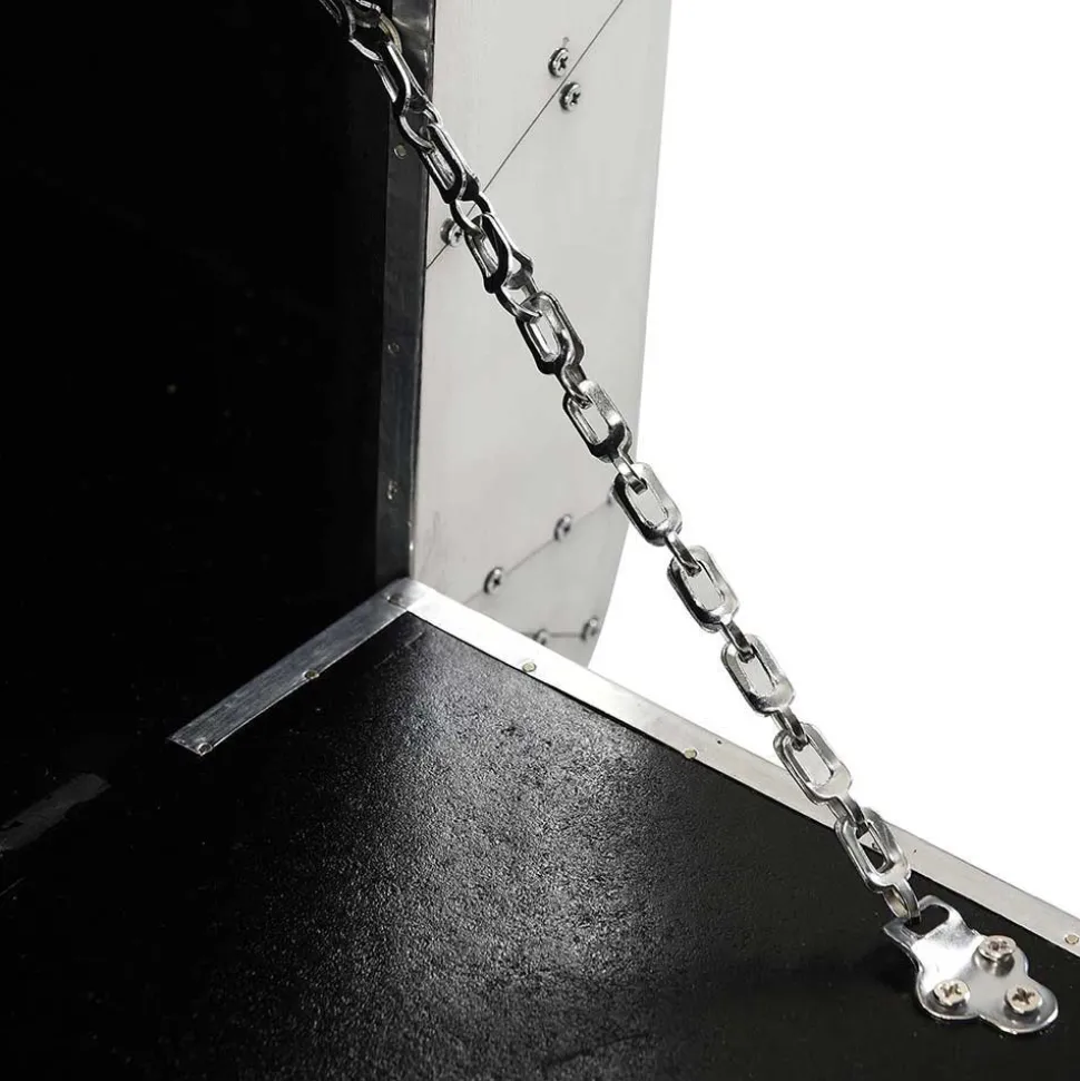 Garderobenmöbel Kombi aus Aluminium - Pilot (dreiteilig)