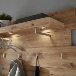 Garderobenmöbel Set mit LED Licht - Symbrosia (dreiteilig)