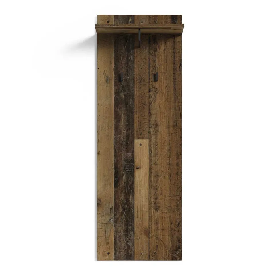 Garderobenpaneel im Altholz Look - Thani